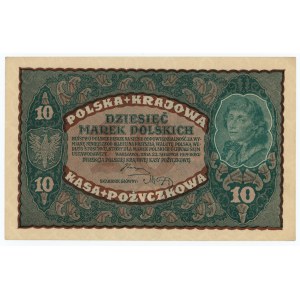 10 marek polskich 1919 - II Serja AZ