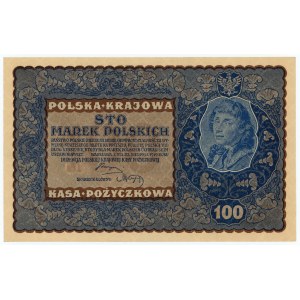 100 marchi polacchi 1919 - IJ serie I
