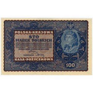 100 Polish marks 1919 - 1st series S