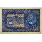 100 Polish marks 1919 - 1st series S