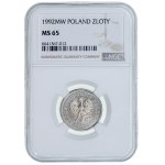 1 gold 1992 - NGC MS 65