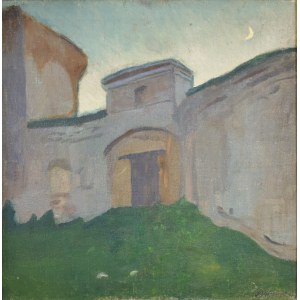 Stanislaw KAMOCKI (1875-1944), Entrance gate with moon, ca. 1905