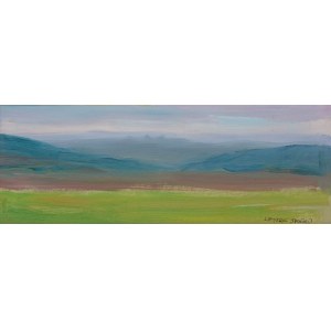Leszek STAÑKO (1924-2011), Study of a mountain landscape, 1957