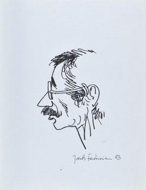 Jacek FEDOROWICZ (ur. 1937), Autoportret, 1983