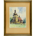 Henryk SAJDAK (1905-1995), Old church in Harenda