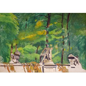 Stanisław CZAJKOWSKI (1878-1954), Park, ca. 1954