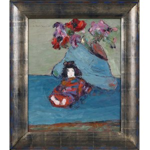 Włodzimierz Terlikowski (1873-1951), Still life with Japanese doll, 1925