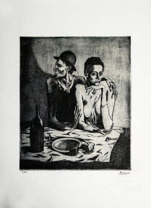 Pablo Picasso (1881-1973), Skromny posiłek