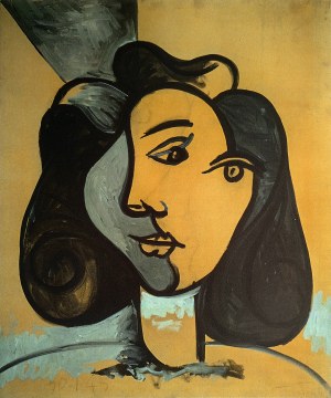 Pablo Picasso (1881-1973), Portret Francoise Gilot