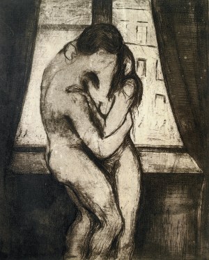 Edvard Munch (1863-1944), Pocałunek