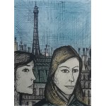 Bernard Buffet (1928-1999), Parisians, 1967.