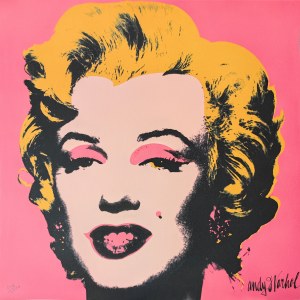 Andy Warhol (1928-1987), Marilyn Monroe (ružová)
