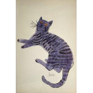 Andy Warhol (1928-1987), Kočka Sam