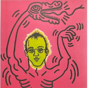 Keith Haring (1958-1990), Selbstporträt