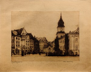 Feliks Jabłczyński (1865-1928), Plac Zamkowy, 1920