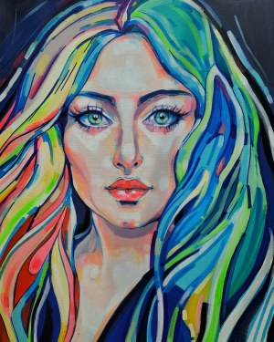 IRENA NATANEK, COLORFULL GIRL