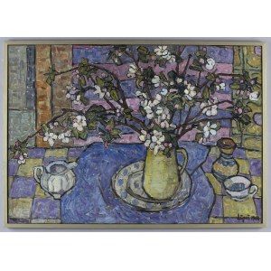 Romana LIPEŻ, STILL NATURE WITH A FLOWERING GASP
