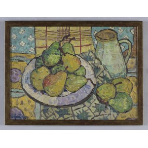 Romana LIPEŻ, STILL LIFE WITH GINGERBERRY AND GRASSES