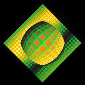 Victor Vasarely, VEGA-ZETT-01, 1971 - 1974