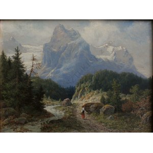 Carl Büttger(XIX w.), W górach
