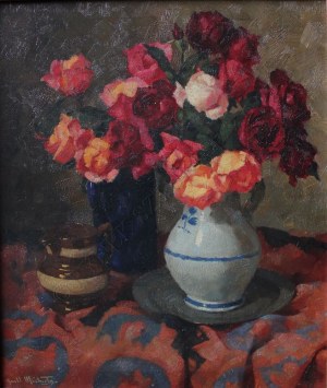 Guillaume Michiel (1909-1997), Martwa natura z kwiatami