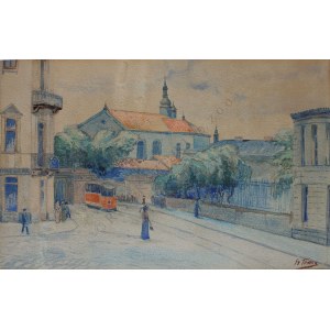 Frantiśek Toman (1886-1942), Ulica w Pradze
