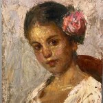 ANONIMO, Portrait of a little girl