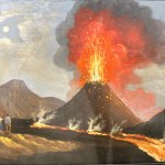 ANONIMO, Close-up Eruption of Mount Vesuvius in 1822.