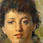 ANONIMO, Portrait of a Young Woman
