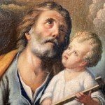 ANONIMO, St. Joseph with Child.