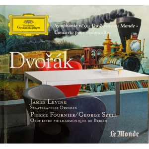 Antonin Dvorak, Symfonia z Nowego Świata, Koncert wiolonczelowy / Deutsche Grammophon & Le Monde vol. 10 / Wyk. Filharmonicy berlińscy, dyr. James Levine