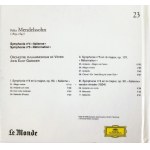 Felix Mendelssohn, Symfonia włoska, Symfonia reformacyjna / Wyk. Filharmonicy wiedeńscy, dyr. John Eliot Gardiner / Deutsche Grammophon & Le Monde vol. 23