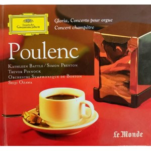 Francis Poulenc, Gloria, Koncert organowy, Concert champêtre / Dyr. Seiji Ozawa / Deutsche Grammophon & Le Monde vol. 36
