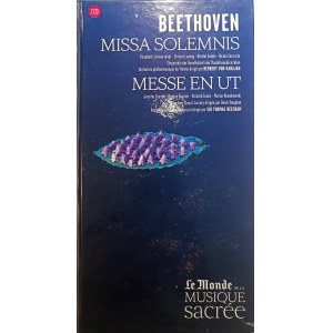 Ludwig van Beethoven, Missa solemnis, Msza C-dur / Wyk. Filharmonicy wiedeńscy, dyr. Herbert von Karajan, Thomas Beechham (2 CD)