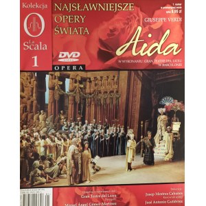 Giuseppe Verdi, Aida, Kolekcja La Scala 1, płyta DVD z zeszytem