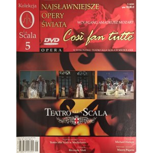 Wolfgang Amadeusz Mozart, Cosi fan tutte, Kolekcja La Scala 5, płyta DVD z zeszytem