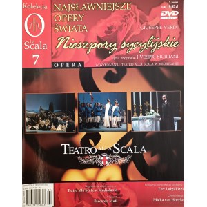 Giuseppe Verdi, Nieszpory sycylijskie, Kolekcja La Scala 7, płyta DVD z zeszytem