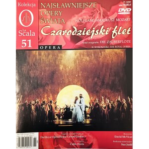 Wolfgang Amadeusz Mozart, Czarodziejski flet, Kolekcja La Scala 51, płyta DVD z zeszytem