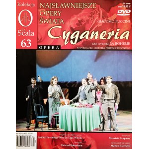 Giacomo Pucini, Cyganeria, Kolekcja La Scala 63, płyta DVD z zeszytem