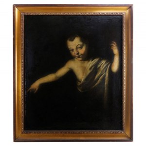 Putto with white toga