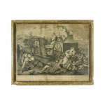 Lot of 4 engravings
