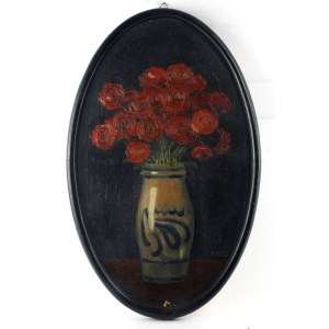 AMOS SCORZON, AMOS SCORZON Vase with flowers