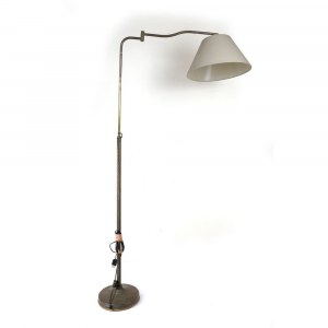 Brass standing lamp