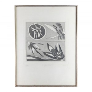 ACHILLE PERILLI, ACHILLE PERILLI Lunar journey, multiple on paper