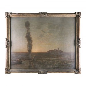 FRANCESCO SARTORELLI, FRANCESCO SARTORELLI Glimpse of Venetian lagoon landscape