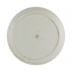 White ceramic wall plate with branches and birds
