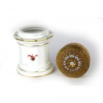 Porcelain flower holder