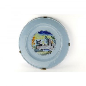 Ceramic parade plate