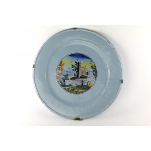 Ceramic parade plate