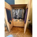 4 seasons wardrobe in mahogany wood